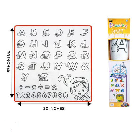 Alphabet and Number Drawing Mat – 30 Inch
