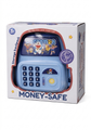 Kids Electronic Money Safe Piggy Bank with Password, Fingerprint & Card Swipe
