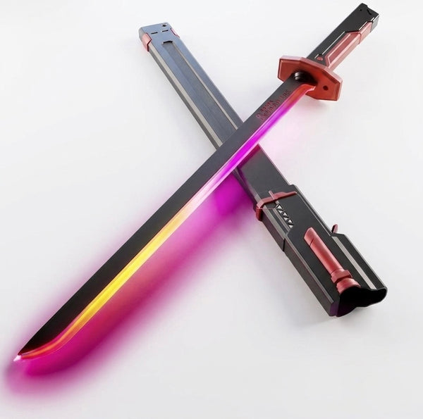Kids Multi-Color Battle Laser Sword With Smoke