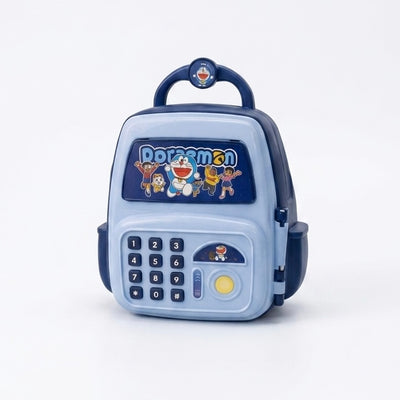 Kids Electronic Money Safe Piggy Bank with Password, Fingerprint & Card Swipe