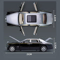 1:24 Rolls-Royce Phantom Diecast Car – Luxury Alloy Miniature Model for Display & Play