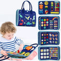 Montessori Dinosaur 8 Pages Multi-functional Activity Busy Book