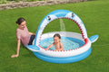 Bestway Sharktastic Paddling Pool with Water Sprinkler 163 x 127 x 92 cm