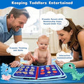 Montessori Dinosaur 8 Pages Multi-functional Activity Busy Book