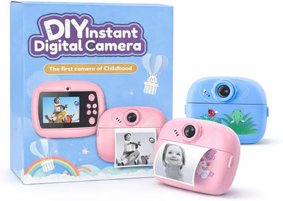 Mini Camera Printer – Instant Digital Camera & Printer for Kids