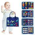 Montessori Dinosaur 8 Pages Multi-functional Activity Busy Book