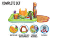 Kids Dinosaur Inflatable Water Play Center Pool with Slide & Sprinkler 53172
