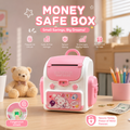Kids ATM Money Saving Bank with Fingerprint & Password Lock