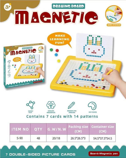 Magnetic Drawing Board for Kids