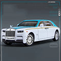 1:24 Rolls-Royce Phantom Diecast Car – Luxury Alloy Miniature Model for Display & Play
